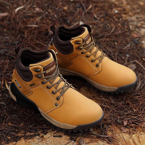 

boots winter mens man fashion shoes zapatos hombre high sneaker leisure running casual high2021 shoe leather flat, Black