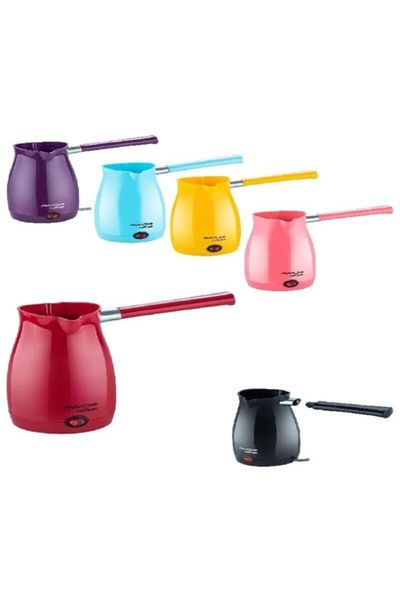 

blue, purple, red, pink, yellow awox turkish coffee maker electric automatic maker, delicuous coffees espresso roasters