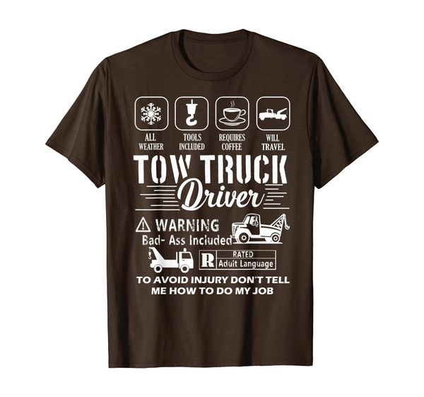 

Tow Truck Driver T-shirt - Tow Truck Driver Shirts, Mainly pictures