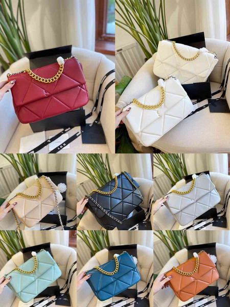 

designer bags handbags bolsa 19 crossbody bag women large senior relievo embossing bucket beach bookbag black leather chain fashion backpack