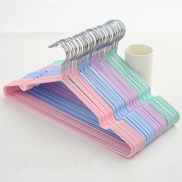 

hangers & racks 41x19cm 10pcs colorful rubber &stainless steel clothes pegs antiskid drying non slip hanger outdoor rack