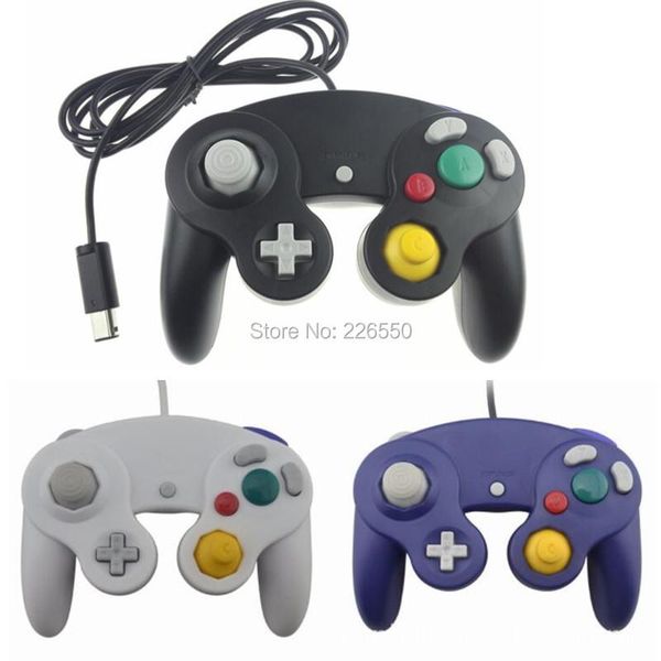 

game controllers & joysticks 100pcs lots wholesale for wired controller gamepad joystick with one button gamecube wii