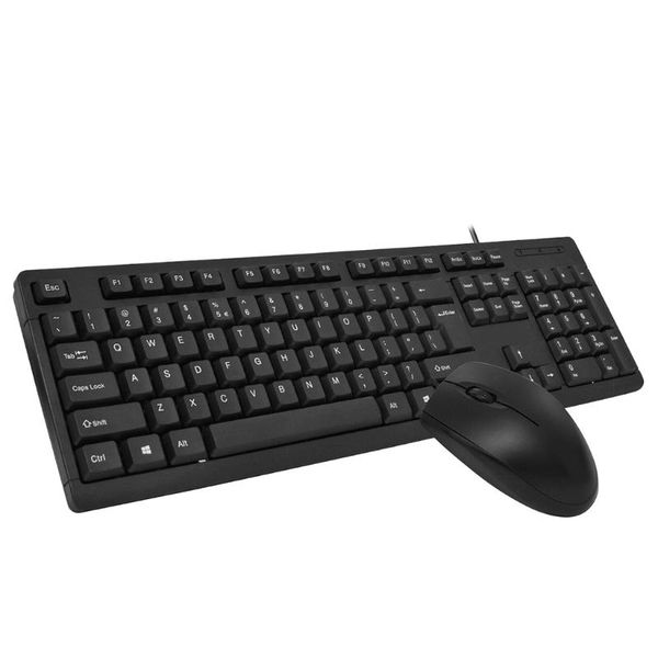 

keyboard mouse combos mechanical 104 keys & small portable gaming wired usb keyboards (black set)