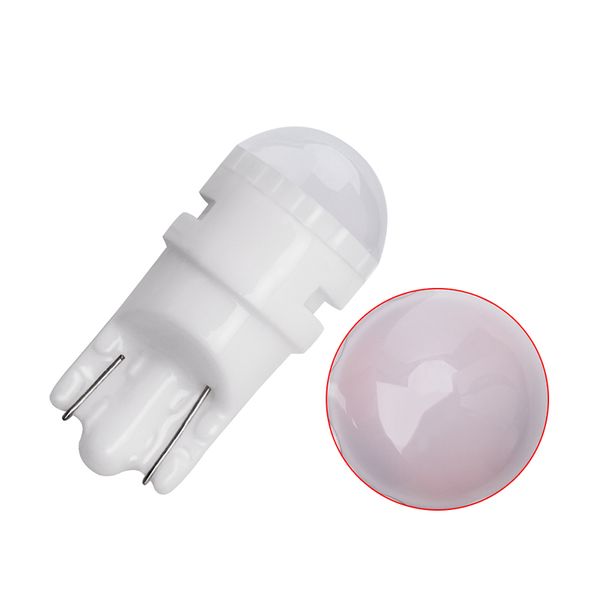 

2pcs w5w t10 led bulb 2835 car interior lights led fog lens round car clearance light license plate trunk lights car styling 12v