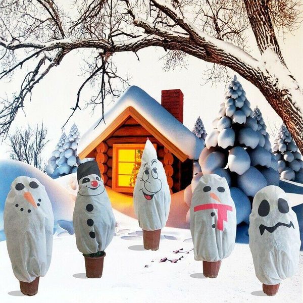 

christmas decorations tree frost protection storage bags garden plant winter cover xmas bag cold- resistant