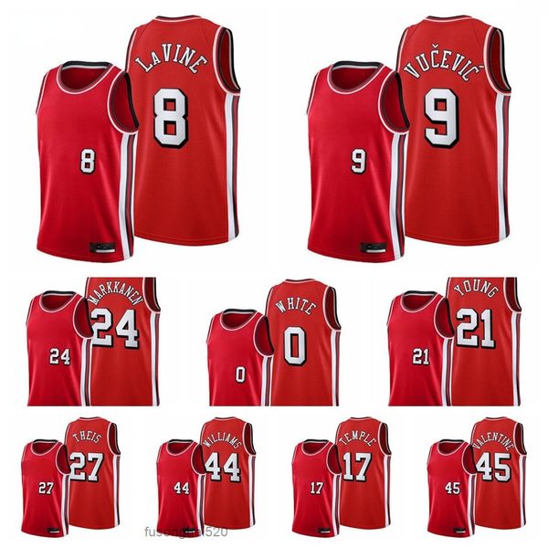 

custom printed chicagobullsmen shirt zach 8 lavine nikola vucevic 9 coby white 0 lauri markkanen red 2021-22 edition city jersey throwback s, Black