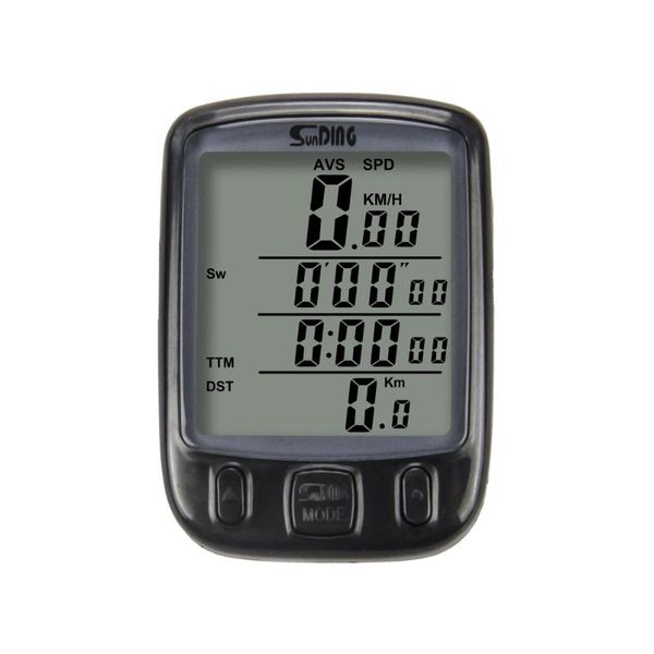 

bike computers waterproof bicycle tachometer multi-function back light speedometer display odometer