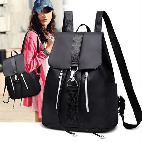 

women backpack preppy style back bags for teenage girls fashion bag design nylon waterproof rucksack