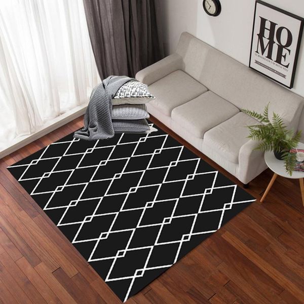 

carpets custom european modern carpet geometric simple home living room study sofa bedroom floor mat bedside anti-skid rug