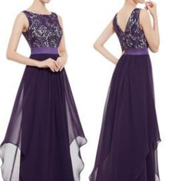 

party dress long v-neck lace formal bride dresses 19ss women evening, White;black