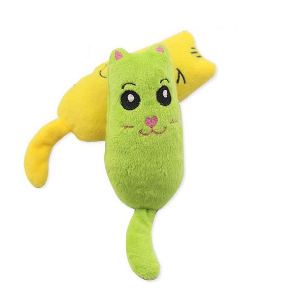 

cat toys grinding catnip funny interactive plush toy pet kitten chewing mint for cats teeth