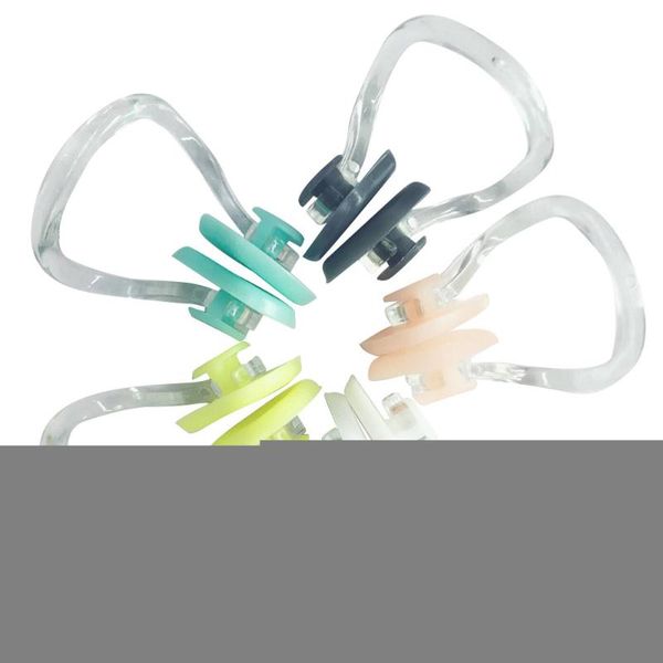 

nose clip 10pcs waterproof silicone swimming set protective prevent water protection swim dive supplies