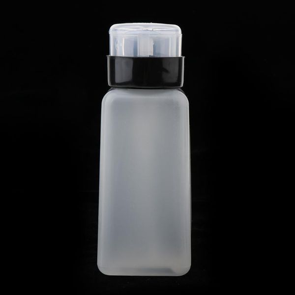 

storage bottles & jars durable plastic empty pump dispenser bottle for nail remover &makeup