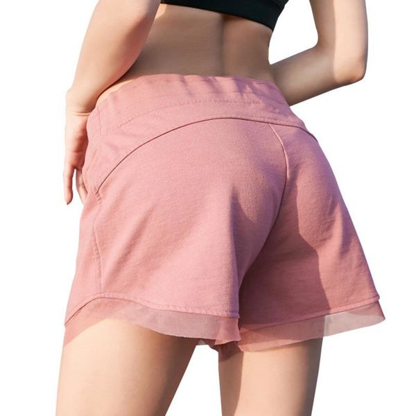 

leggings yogaworld sports leisure elastic defense light walking mountain climbing camping dance ping-pong feather tennis shorts, Black