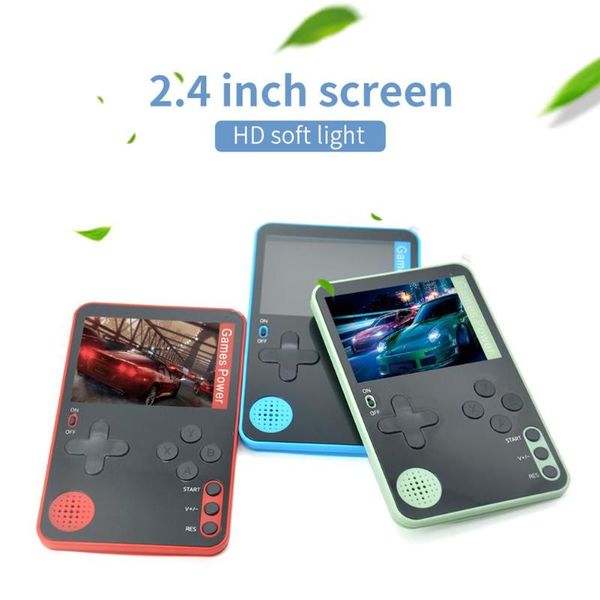 

game controllers & joysticks rs-60 2.4 inch 500 in 1 retro video console handheld portable pocket mini player for kids gift