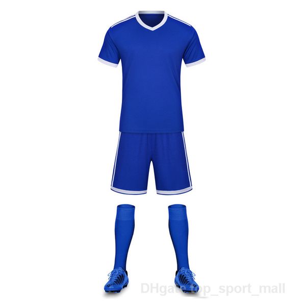 Futbol Jersey Futbol Kitleri Renk Mavi Beyaz Siyah Kırmızı 258562251