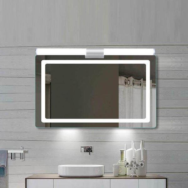 

modern led wall lamp mirror light 12w 16w 22w waterproof fixture ac220v 110v acrylic mounted bathroom lighting sconce lamps