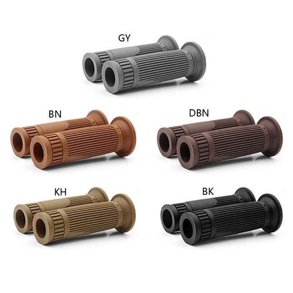 

handlebars 7/8" 22mm motorcycle rubber vintage handle grip bike grips handlebar hand bar end for 28gc
