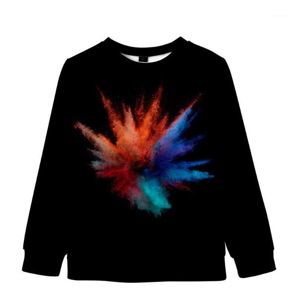 

men's hoodies & sweatshirts 2021 -selling mist series spring and summer style trend casual children round neck sweater, Black