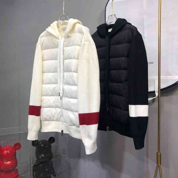 

22ss new mens winter puffer etsdown coat womens fashion down et coupl parka outdoor warm feather outfit outwear multicolor coats fd12, Black