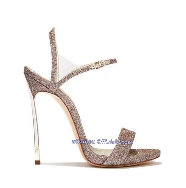 

sandal summer fashion concibling leather narrow band transpagent, Black