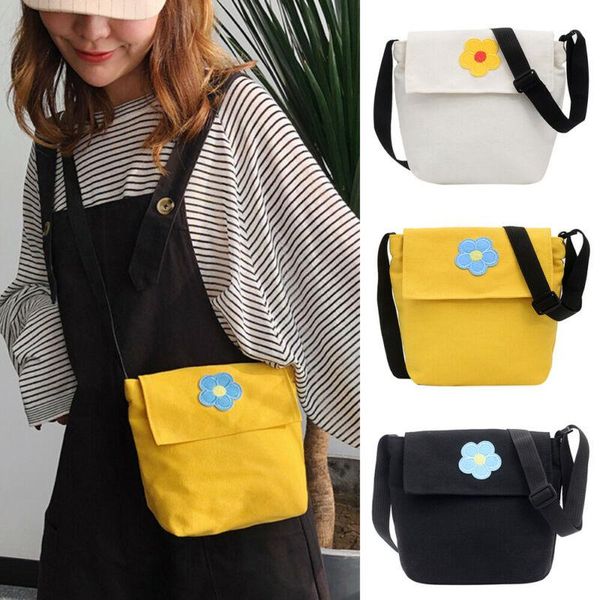 

autumn women fashion canvas handbag shoulder bags figure small tote purse travel work messenger hobo floral bag waist