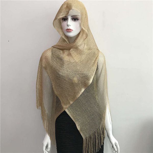 

polyter rayon scarf, golden bow scarf, Blue;gray