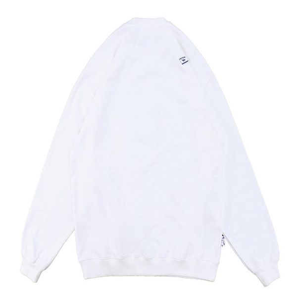 

embroidered animal pattern long-sleeved sweater t-shirt for men and women casual all-match spring 2021 trend men's hoodies & sweatshirt, Black