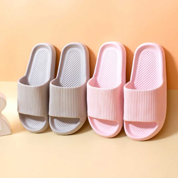 

cool women's summer new eva slippers home soft bottom hospitality l couple men's care, Black