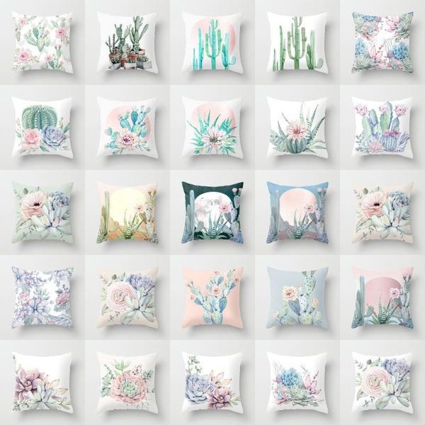 

cushion/decorative pillow the cactus throw case cushion covers for home sofa chair decorative pillowcases