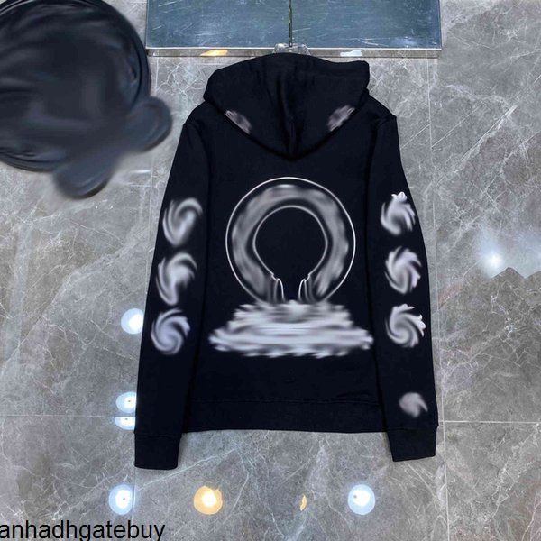 

designer chrome mens womens hearts heart hoodies ch hooded sweatshirt men women chromhearts sweatshirts cross flower arm front back horsesho, Black