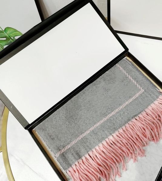 

scarves cashmere women scarf thickening warm winter plaid shawl reversible cape wrap blanket, Blue;gray