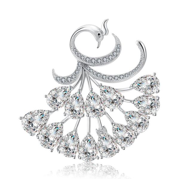

pins, brooches creative brooch ins fashionable women autumn winter suit dress fashion personality pin accessories, Gray