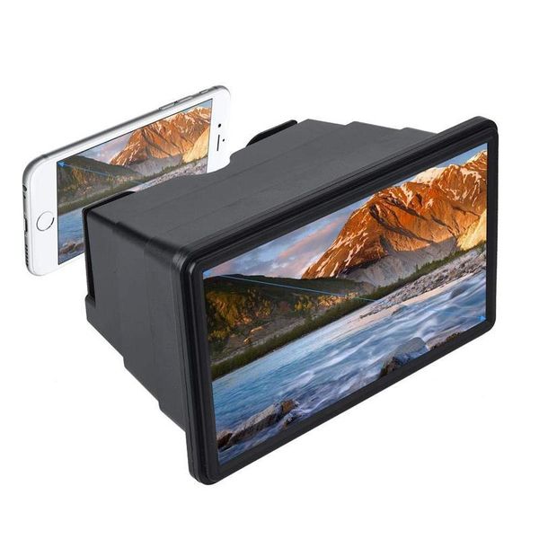 

cell phone mounts & holders mobile 3d screen magnifier smartphone magnifying glass enlarger movie video