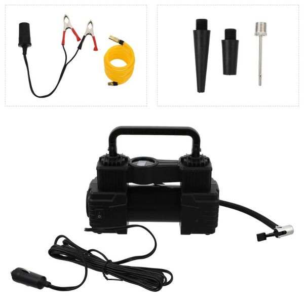 

bike pumps 1 set portable vehicle-mounted inflatable pump electric air