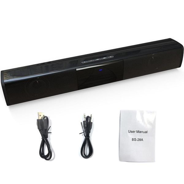 

bs-28a home theater bluetooth soundbar tv super bass stereo loudspeaker speakers with subwoofer speaker for portable