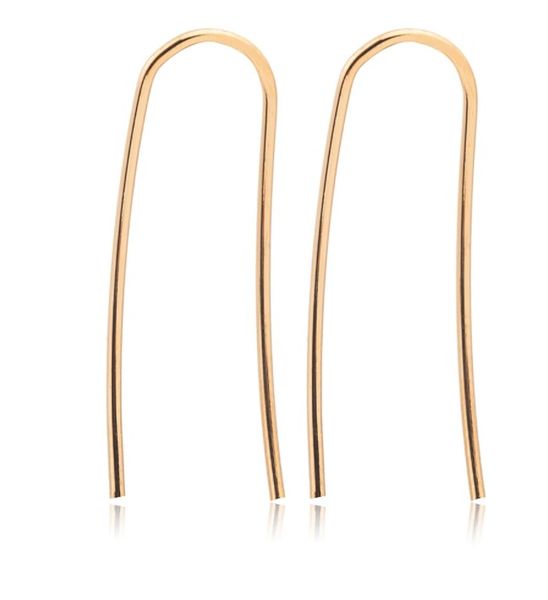 

korean fashion creative simple chandelier trend u-shaped women ear clip, Silver