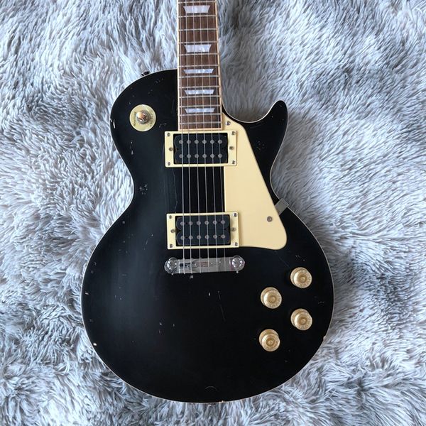 

vintage electric guitar rose wood fingerboard fret binding mahogany wood body made beautiful and wonderful high quality