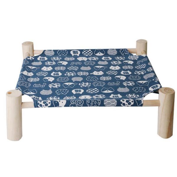 

cat beds & furniture portable elevated pet cot bed for dog summer breathable detachable raised kitty puppy durable nest
