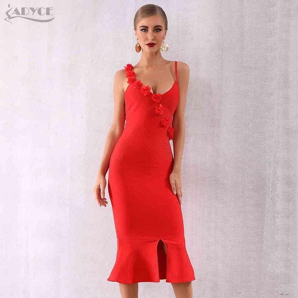 

romper adyce summer red bodycon bandage women spaghetti strap floral mermaid club dress celebrity party dresses vestidos, Black;white