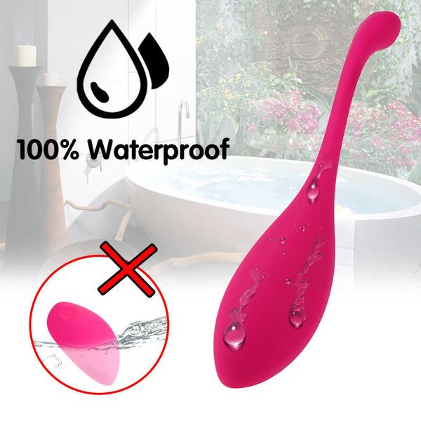 Silicone Erótico Salto Remoto Controle Remoto Feminino Vibrador Clitoral Estimulador Vaginal G-Spot Massager Adultos Brinquedo Sexo Para Couples P0822