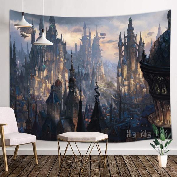 

tapestries the myth of dragon princess tapestry interior art decoration