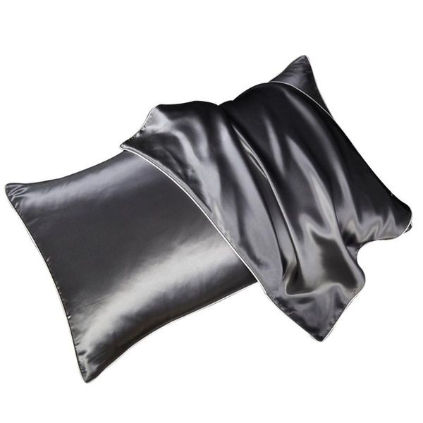 

faroot silk satin pillowcase single-sided silky hair beauty pillow case luxury cushion cover for bed
