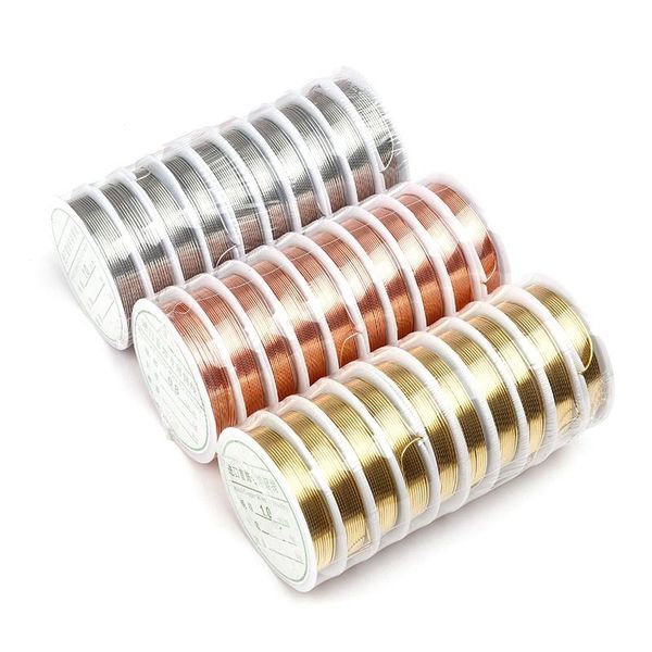 

novelty items 30 rolls jewelry wire for making 18 gauge, craft copper supplies and