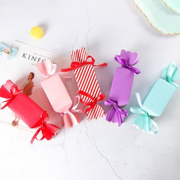 

gift wrap 50pcs multi color candy box wedding favors and gifts boxes bags for guests decoration baby shower party supplies