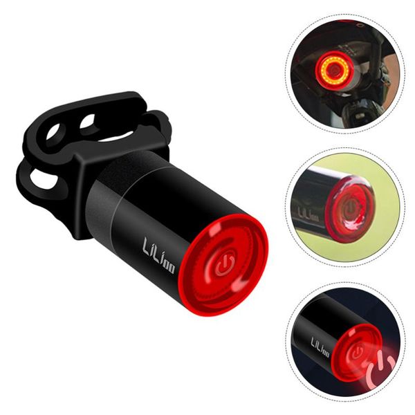 

bike lights 1pc warning light touch-sensing taillight tail lamp smart