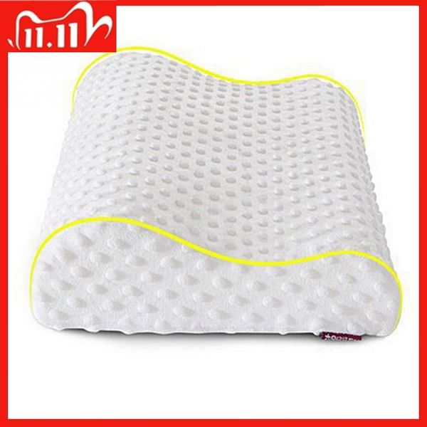 

slow rebound foam memory pillow orthopedic neck care pillows in bedding cervical health 30*50cm baby/pain release5