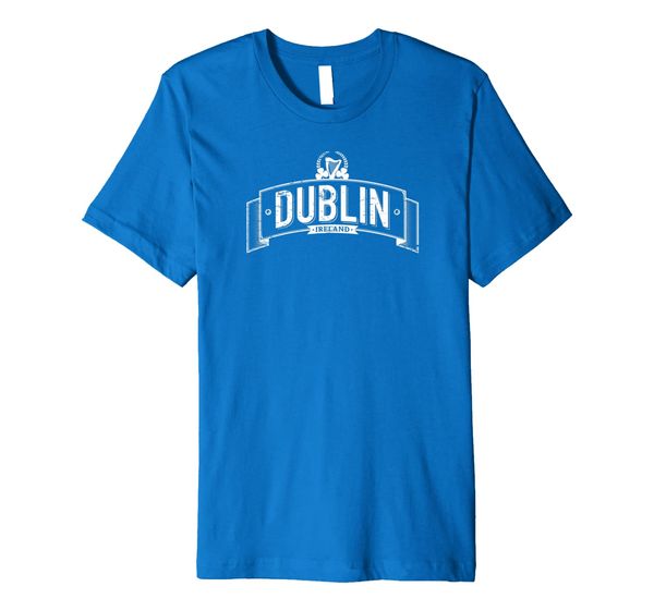 

Mens Distressed Dublin Ireland Irish Premium T-Shirt, Mainly pictures