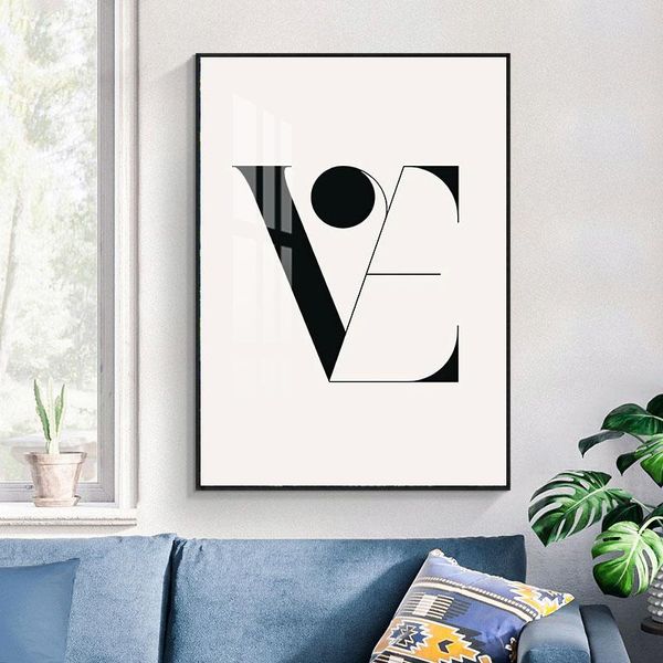 

paintings simple and white landscape wall art canvas paint abstract nordic posters minimalist living room decor21-0202-20