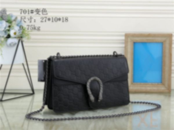 2021 Designer Damentaschen Umhängetasche Messenger Schulterkette Tasche Gute Qualität Geldbörsen Damen Handtaschen mit hoher Kapazität